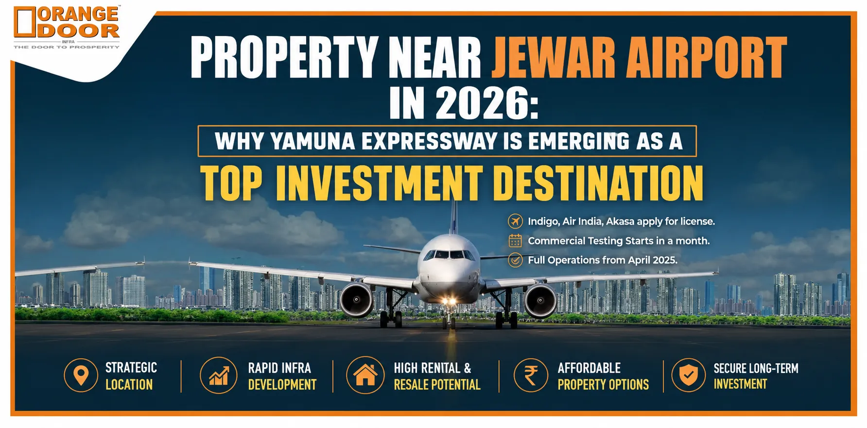 Property Near Jewar Airport in 2026: Why Yamuna Expressway Is Emerging as a Top Investment Destination