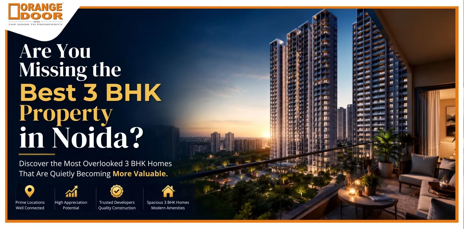 Most Overlooked 3 BHK Residential Property in Noida Is Quietly Becoming More Valuable