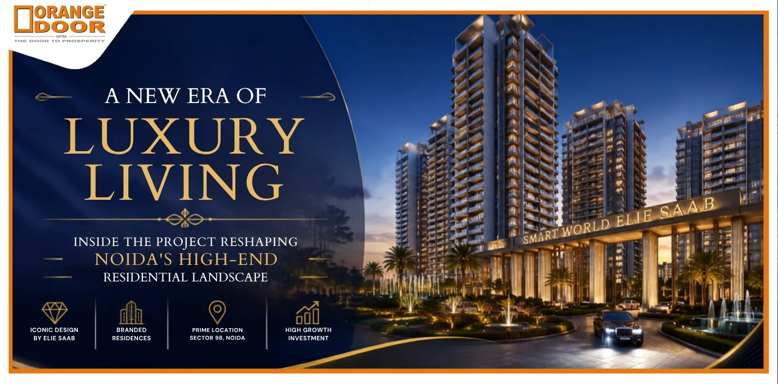 How Smart World Elie Saab Is Reshaping Noida's Branded Residences Market in 2026