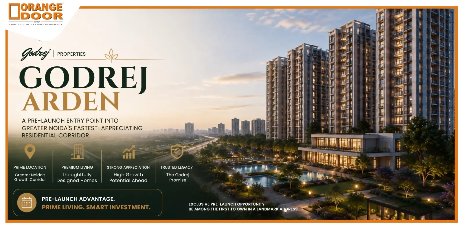 Godrej Arden: a pre-launch entry point into Greater Noida's fastest-appreciating residential corridor