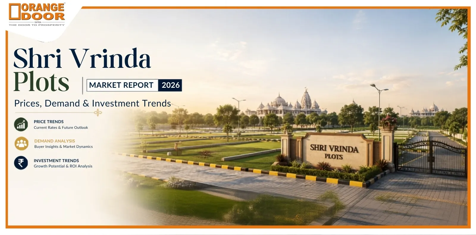 Shri Vrinda Plots Market Report 2026: Prices, Demand & Investment Trends