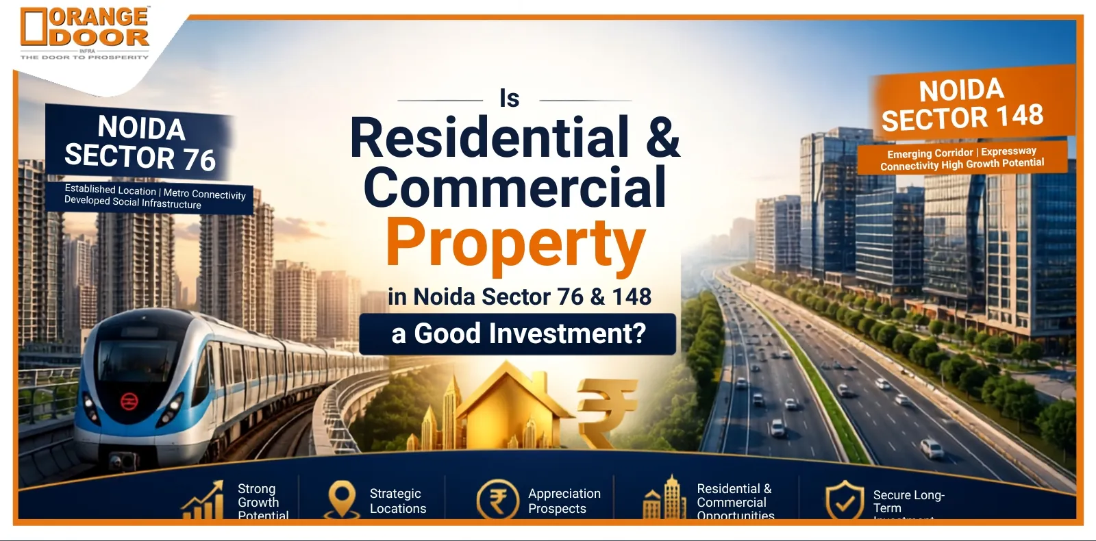 Is Residential & Commercial Property in Noida Sector 76 & 148 a Good Investment?